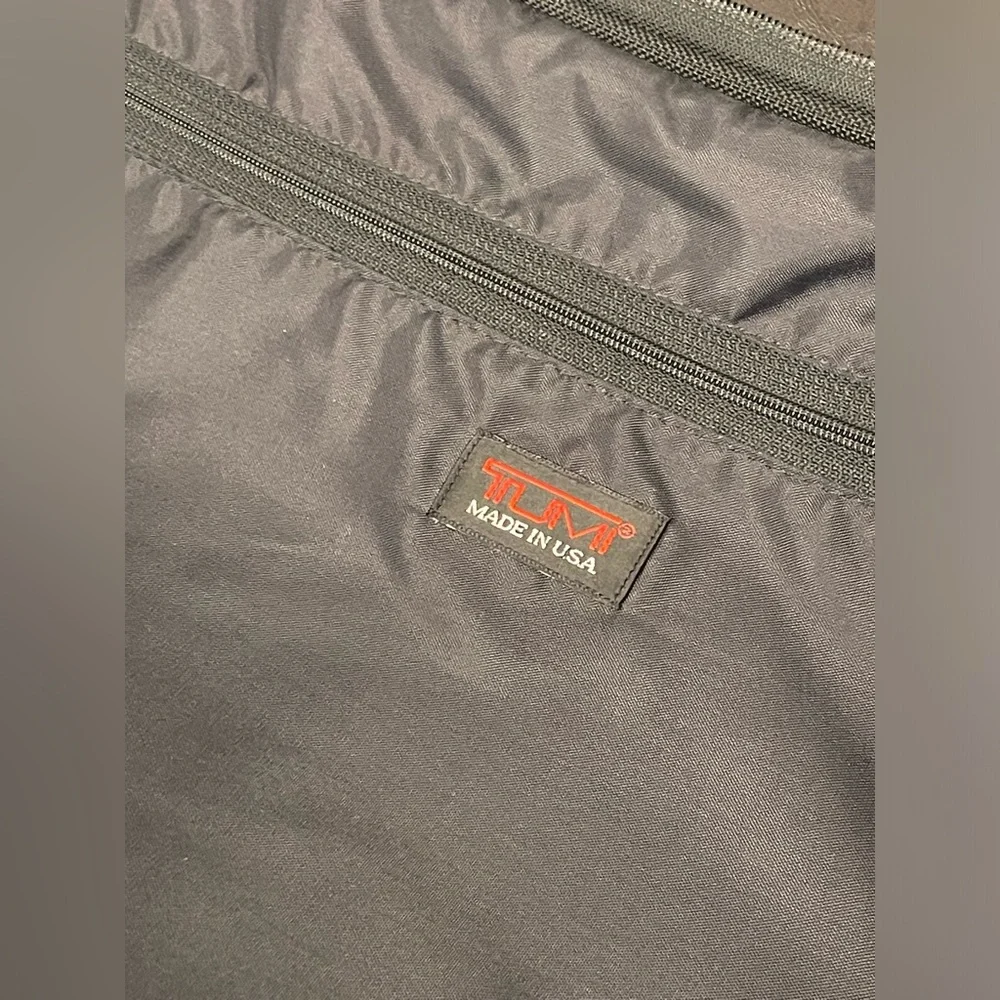 TUMI made in USA ballistic carryon large bag. Missing shoulder strap